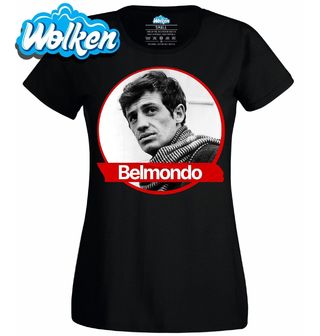 [cz] [produkt] [dámské tričko] [černá] [hlavní] Nezapomenutelný Jean Paul Belmondo.jpg