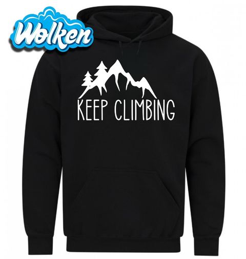 Obrázek produktu Pánská mikina Nepřestávej Lézt Keep Climbing