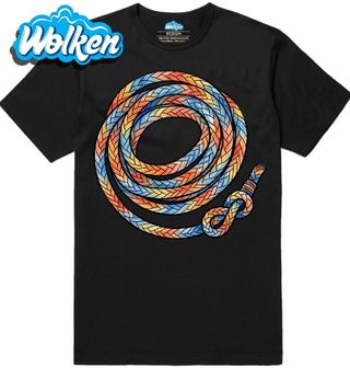 [cz] [produkt] [pánské tričko] [černá] [hlavní] Barevné Horolezecké Lano.jpg