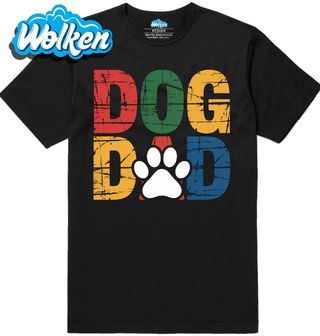 [cz] [produkt] [pánské tričko] [černá] [hlavní] Psí Táta Dog Dad.jpg