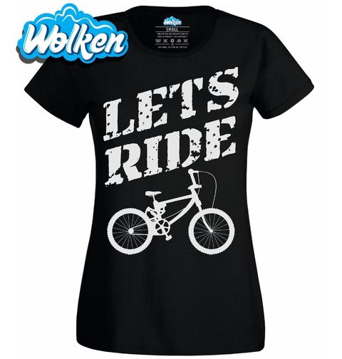 Obrázek produktu Dámské tričko Let's Ride BMX Kolo
