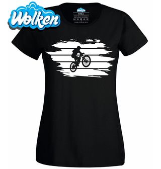 [cz] [produkt] [dámské tričko] [černá] [hlavní] MTB Jízda po Zadním Kole.jpg