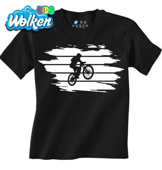 [cz] [produkt] [dětské tričko] [černá] [hlavní] MTB Jízda po Zadním Kole.jpg