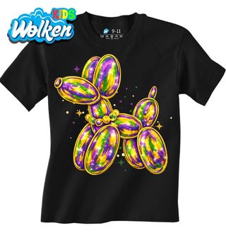 [cz] [produkt] [dětské tričko] [černá] [hlavní] Balónkový Pejsek.jpg