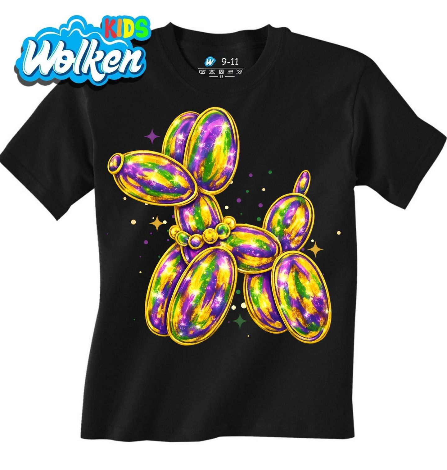 [cz] [produkt] [dětské tričko] [černá] [hlavní] Balónkový Pejsek.jpg