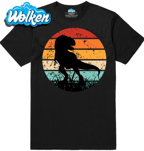 Obrázek produktu Pánské tričko Silueta Tyranosaura Rexe Retro