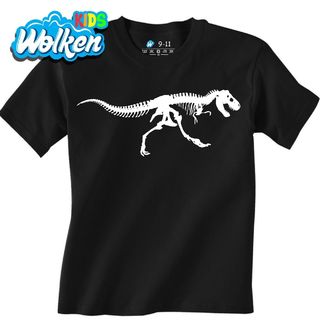 [cz] [produkt] [dětské tričko] [černá] [hlavní] Kostra Tyranosaura Rexe.jpg