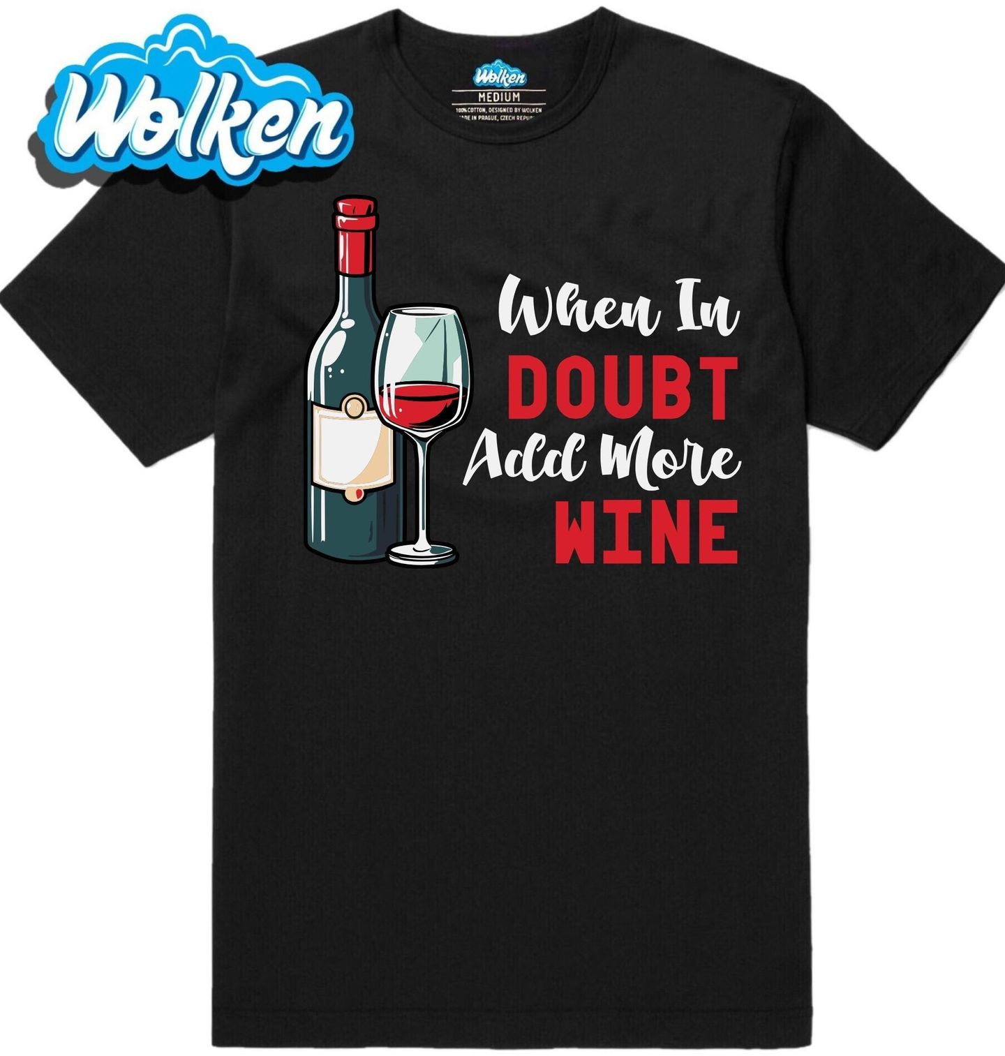 [cz] [produkt] [pánské tričko] [černá] [hlavní] Když Nevíš Přilij Víno.jpg