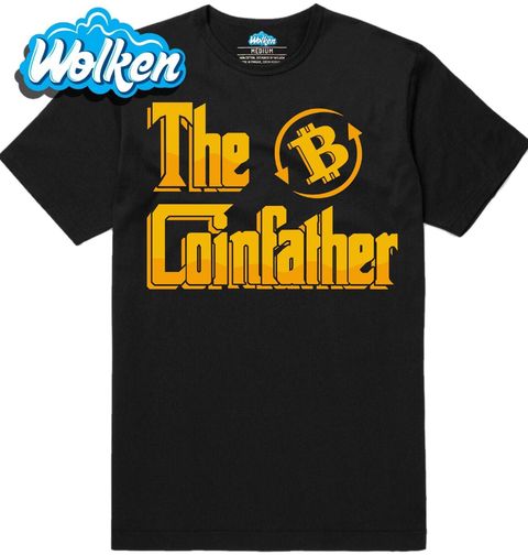 Obrázek produktu Pánské tričko Bitcoinový Kmotr The Coinfather