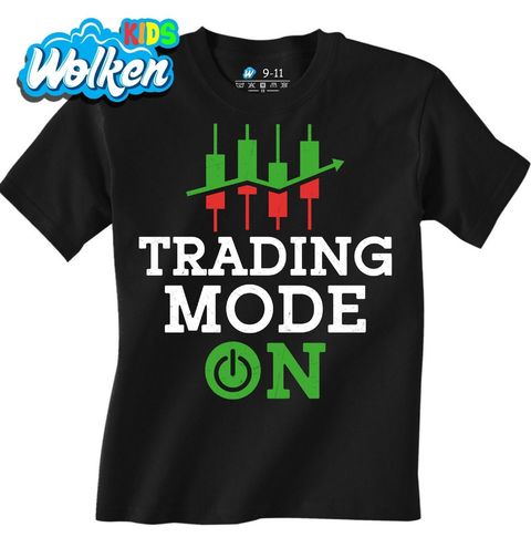 Obrázek produktu Dětské tričko Trading Režim Zapnut