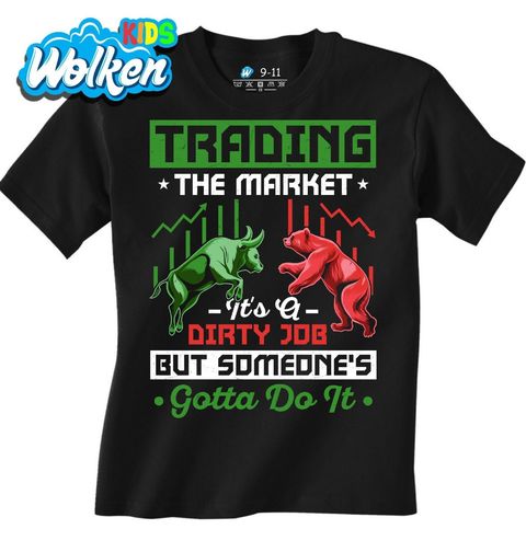 Obrázek produktu Dětské tričko Trading Trhu Není Pro Slabé