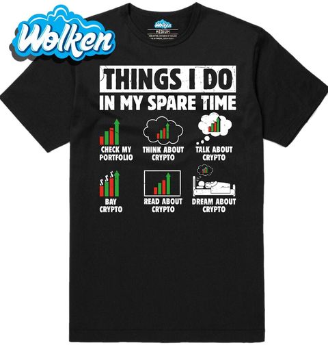 Obrázek produktu Pánské tričko Crypto Volný Čas