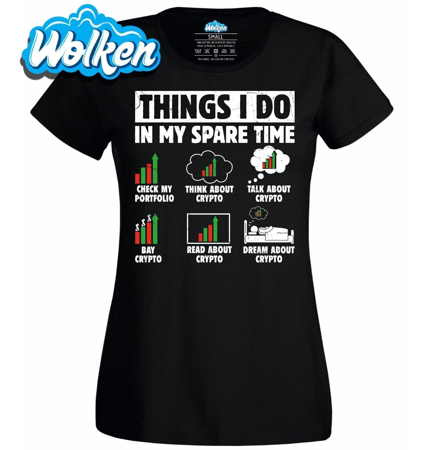 [cz] [produkt] [dámské tričko] [černá] [hlavní] Crypto Volný Čas.jpg