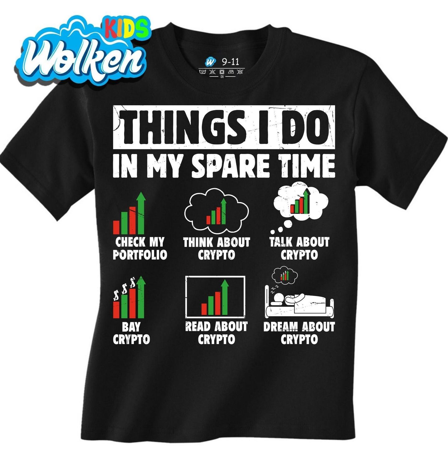 [cz] [produkt] [dětské tričko] [černá] [hlavní] Crypto Volný Čas.jpg