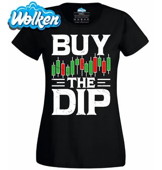 [cz] [produkt] [dámské tričko] [černá] [hlavní] Nakup Pokles Buy The Dip Investor.jpg