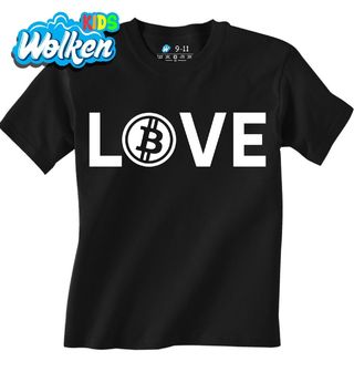 [cz] [produkt] [dětské tričko] [černá] [hlavní] Láska k Bitcoinu.jpg