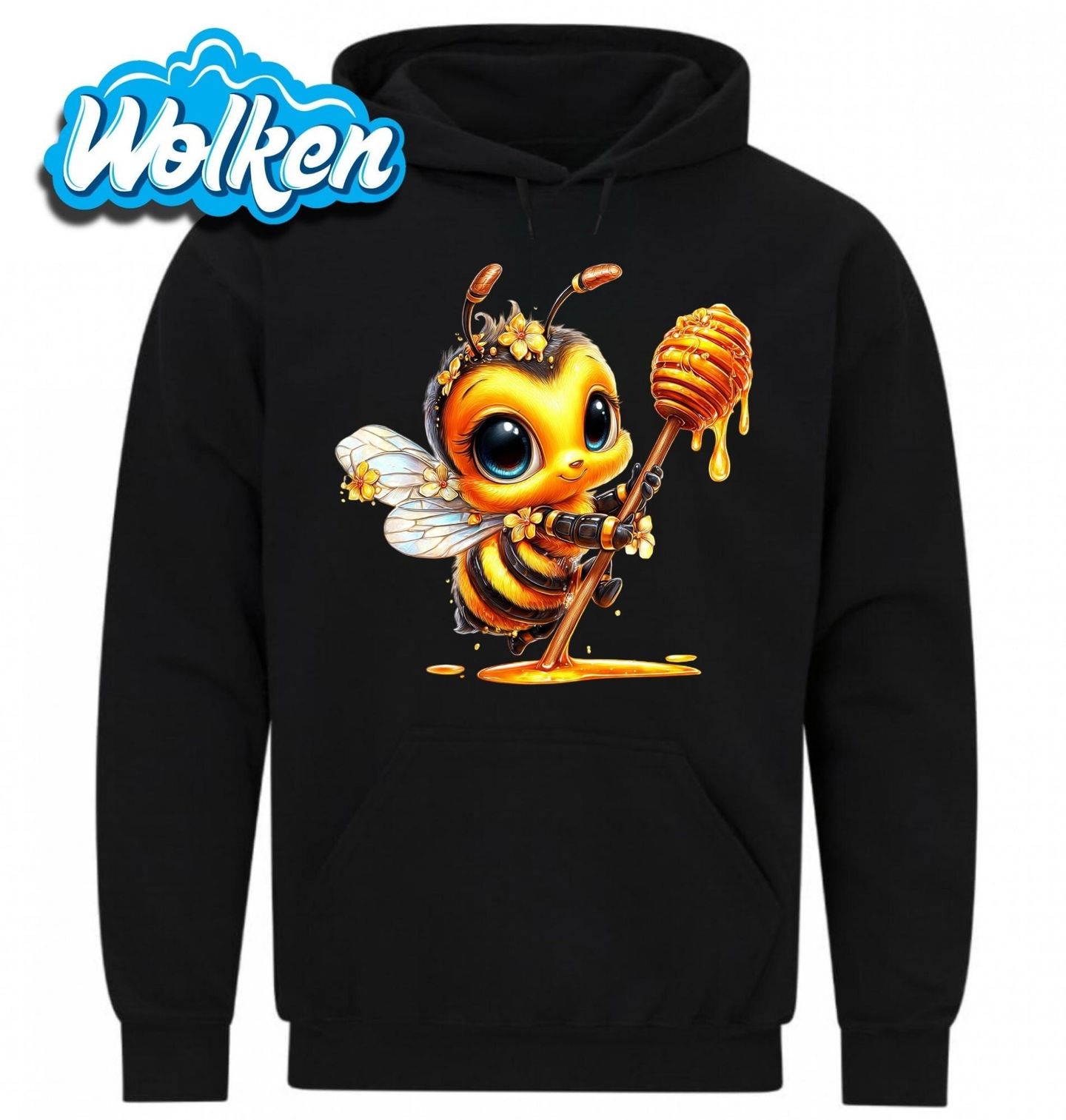 [cz] [produkt] [mikina] [černá] [hlavní] Včelka s Medem.jpg