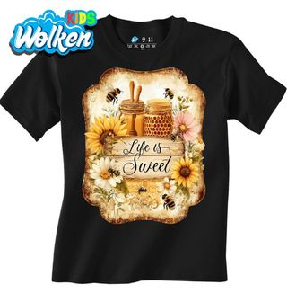 [cz] [produkt] [dětské tričko] [černá] [hlavní] Život je Sladký Life is Sweet.jpg