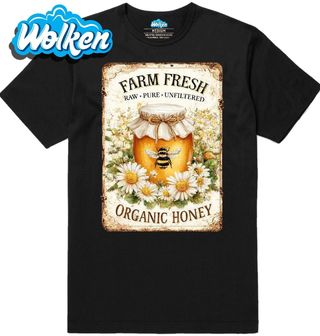 [cz] [produkt] [pánské tričko] [černá] [hlavní] Farmářský Med Vintage.jpg