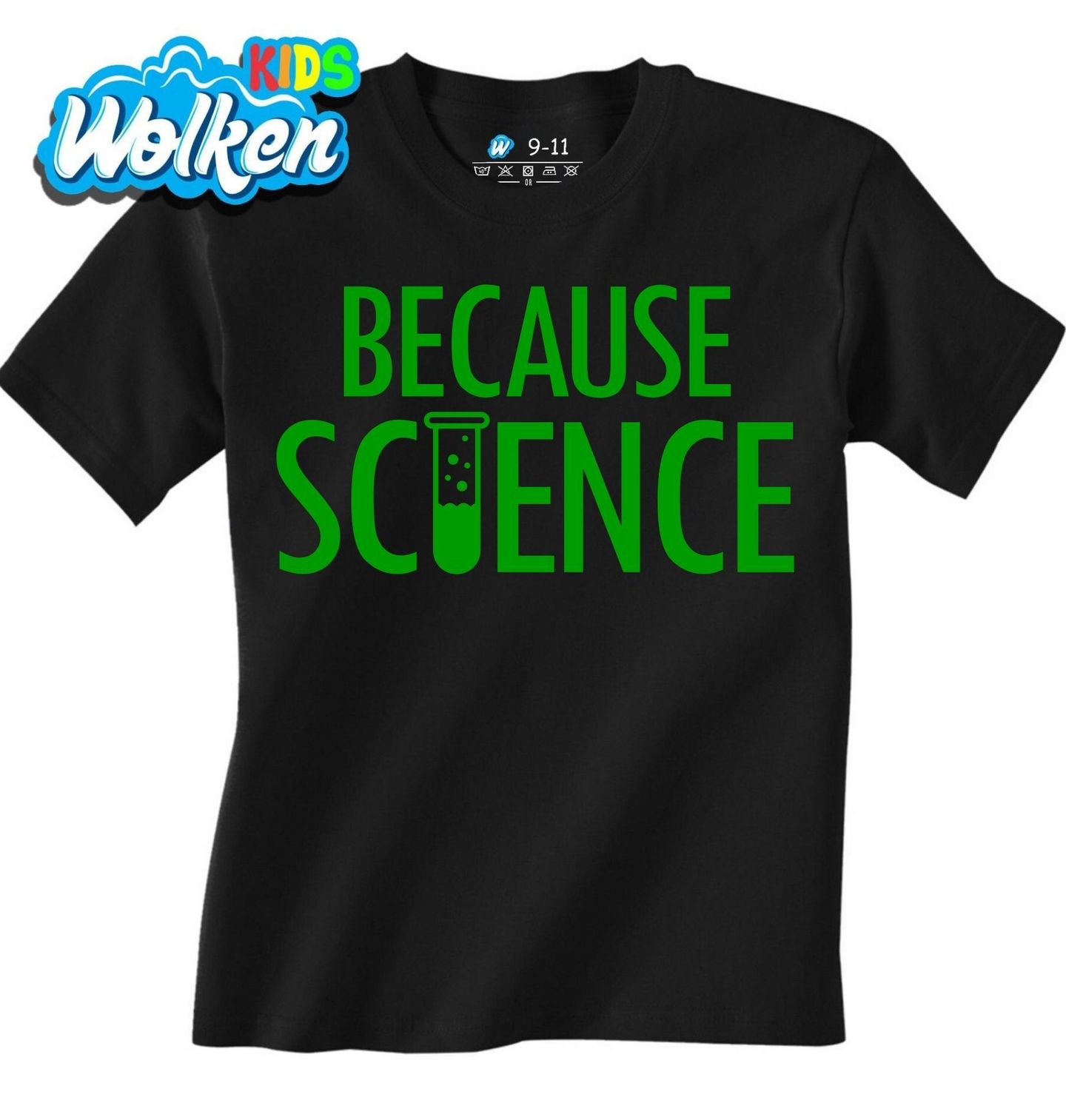 [cz] [produkt] [dětské tričko] [černá] [hlavní] Protože Věda Because Science.jpg