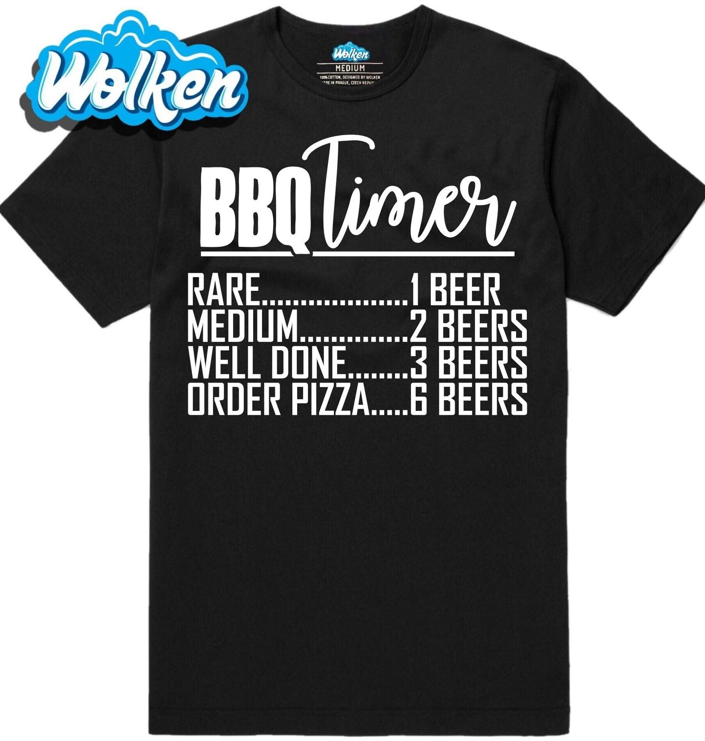 [cz] [produkt] [pánské tričko] [černá] [hlavní] BBQ Timer Pivo a Pizza.jpg