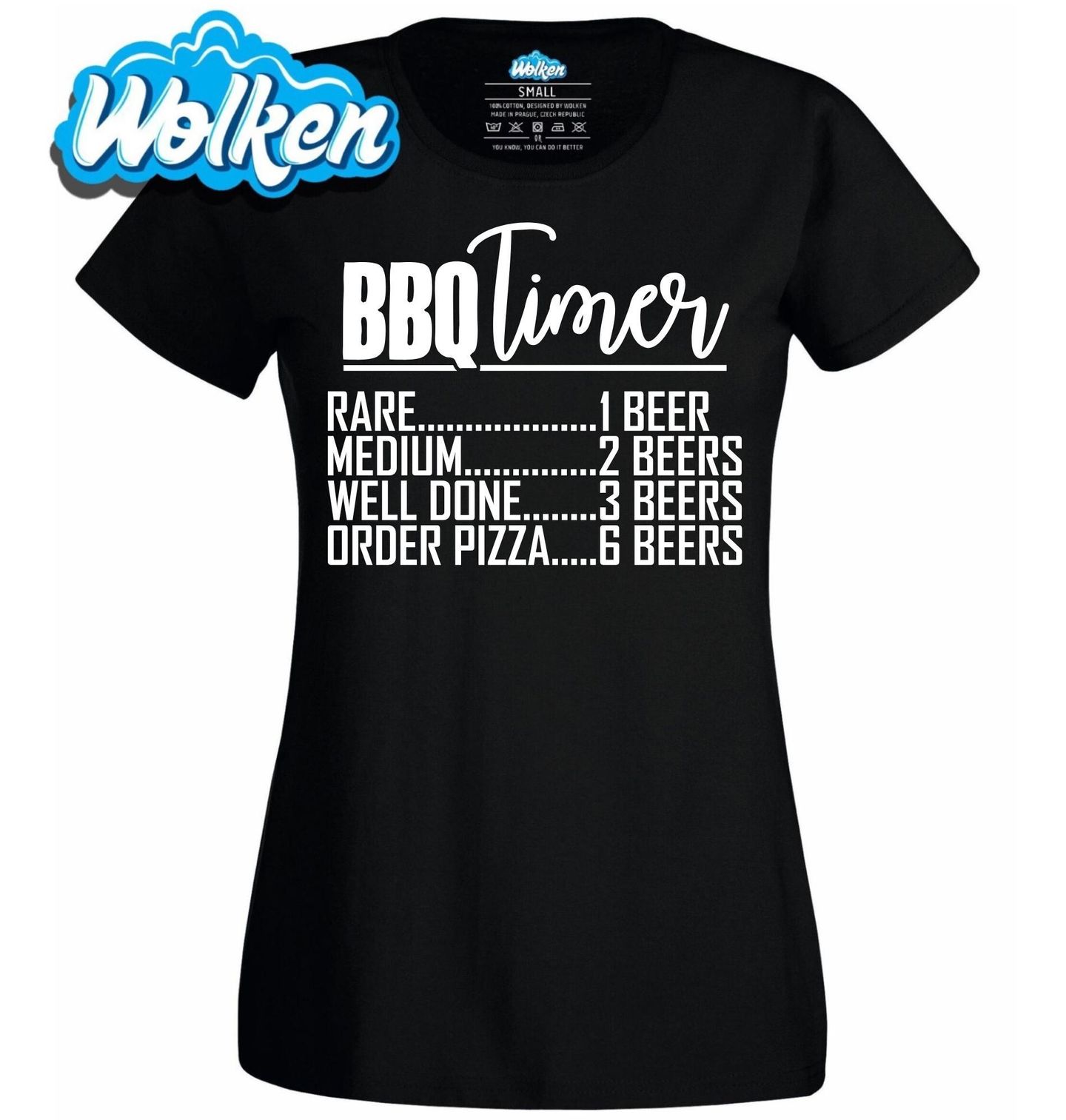 [cz] [produkt] [dámské tričko] [černá] [hlavní] BBQ Timer Pivo a Pizza.jpg