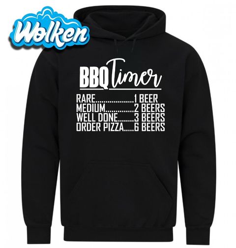 Obrázek produktu Pánská mikina BBQ Timer Pivo a Pizza