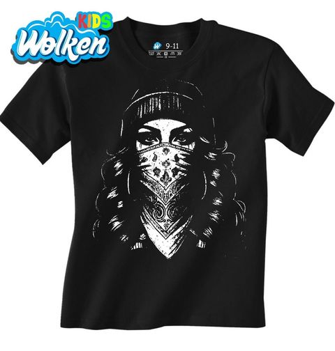 Obrázek produktu Dětské tričko Gangsta Rebelka se Šátkem
