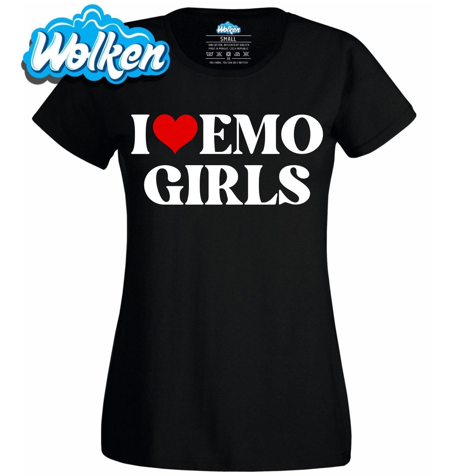 [cz] [produkt] [dámské tričko] [černá] [hlavní] Miluji Emo Dívky I Love Emo Girls.jpg