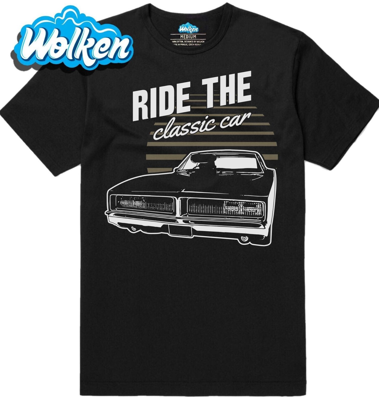 [cz] [produkt] [pánské tričko] [černá] [hlavní] Jízda Klasikou.jpg