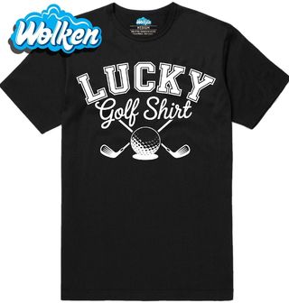 [cz] [produkt] [pánské tričko] [černá] [hlavní] Šťastné Golfové Tričko Lucky Golf Shirt.jpg