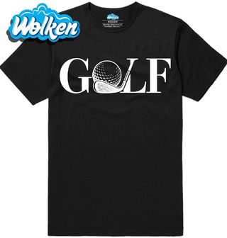 [cz] [produkt] [pánské tričko] [černá] [hlavní] Golfová Hůl s Míčkem GOLF.jpg