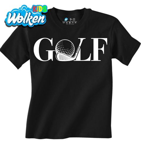 Obrázek produktu Dětské tričko Golfová Hůl s Míčkem GOLF