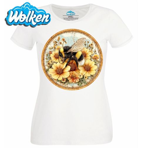 Obrázek produktu Dámské tričko Čmelák na Květech