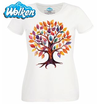 [cz] [produkt] [dámské tričko] [bílá] [hlavní] Podzimní Strom.jpg