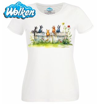 [cz] [produkt] [dámské tričko] [bílá] [hlavní] Parta Koček na Plotě.jpg