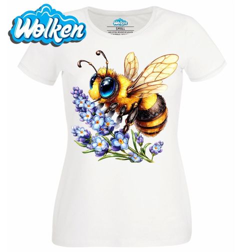Obrázek produktu Dámské tričko Včela na Pomněnkách