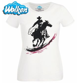 [cz] [produkt] [dámské tričko] [bílá] [hlavní] Kovboj na Koni.jpg