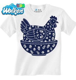 [cz] [produkt] [dětské tričko] [bílá] [hlavní] Lidová Slepice Folk.jpg