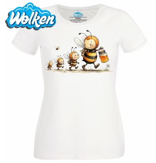 [cz] [produkt] [dámské tričko] [bílá] [hlavní] Včelí Výprava.jpg