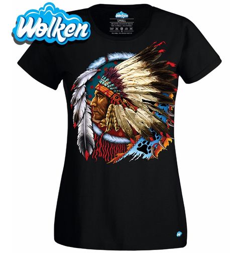Obrázek produktu Dámské tričko Indián Náčelník Lapač Snů