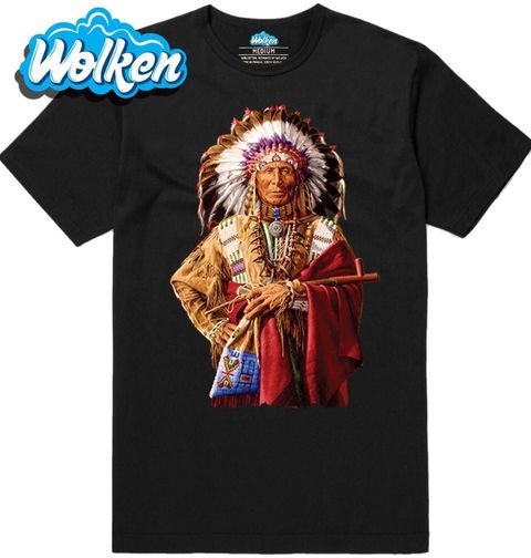 Obrázek produktu Pánské tričko Indián Náčelník Splašený kůň