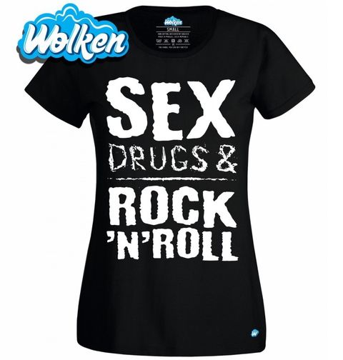 Obrázek produktu Dámské tričko Sex Drugs and Rock'n'roll