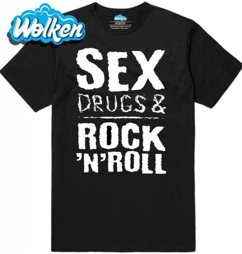 Obrázek produktu Pánské tričko Sex Drugs and Rock'n'roll