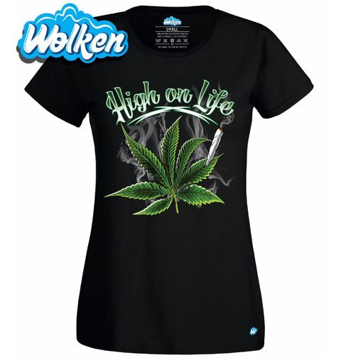 Obrázek produktu Dámské tričko Ujížděj na Životě High On Life