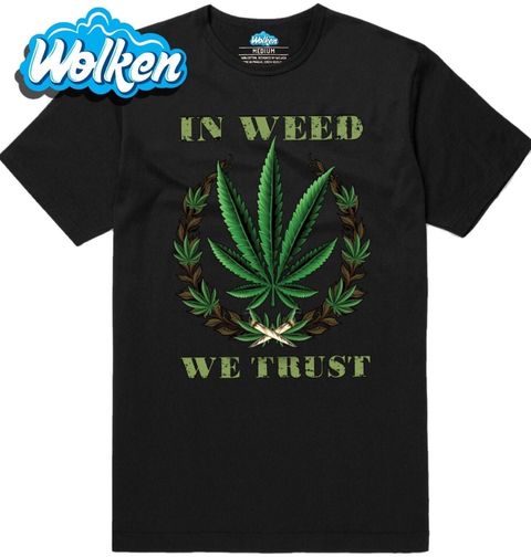 Obrázek produktu Pánské tričko Věříme v trávu, Weed We Trust