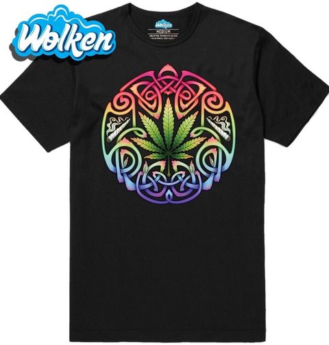 Obrázek produktu Pánské tričko Keltský Marihuanový List