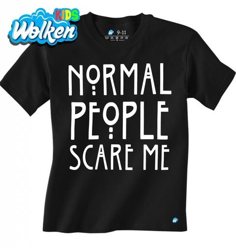 Obrázek produktu Dětské tričko Normální lidé mě děsí "Normal People Scare Me"