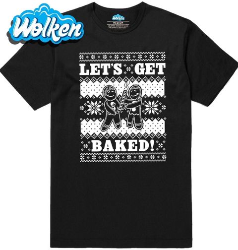 Obrázek produktu Pánské tričko Zhulený Perníčky Let's Get Baked