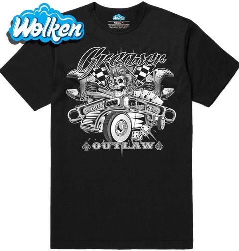 Obrázek produktu Pánské tričko Greaser Mechanik a Psanec